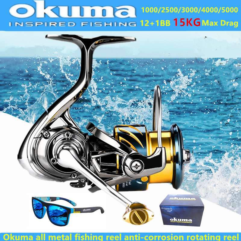 Okuma All Metal Fishing Reel 1 - Kastking Reel Zephyr ulasan dan harga