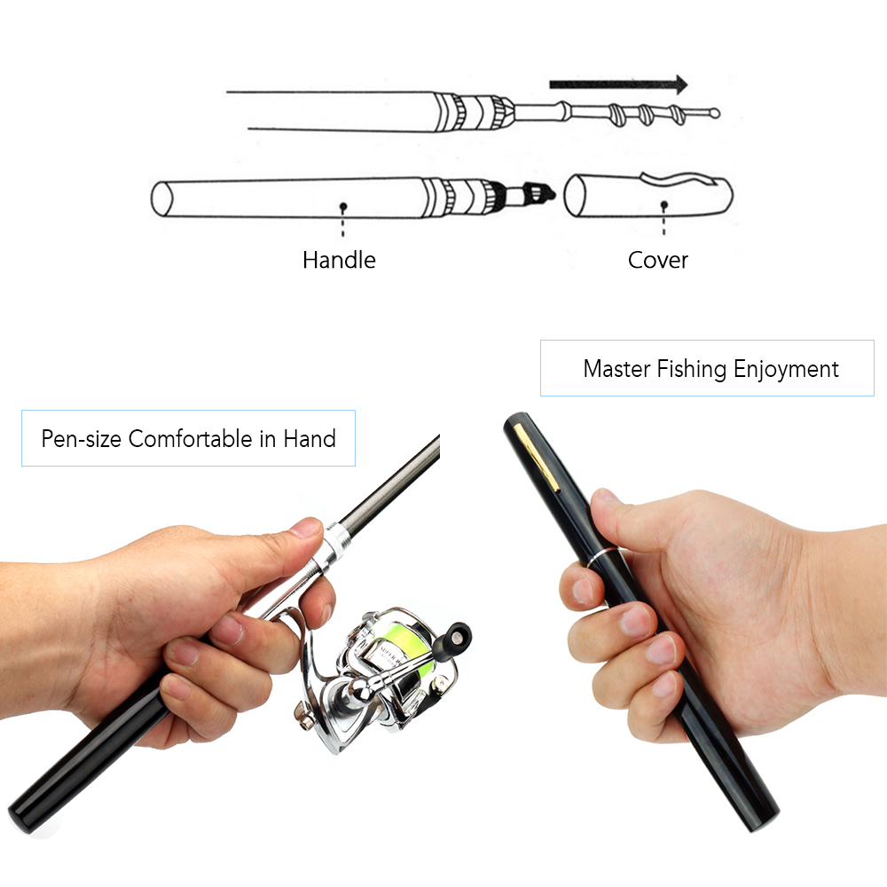 Pocket Collapsible Fishing Rod - Penn Reel Fierce ulasan dan harga