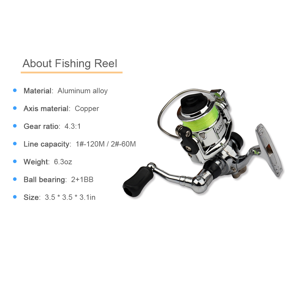Pocket Collapsible Fishing Rod - Penn Reel Fierce ulasan dan harga