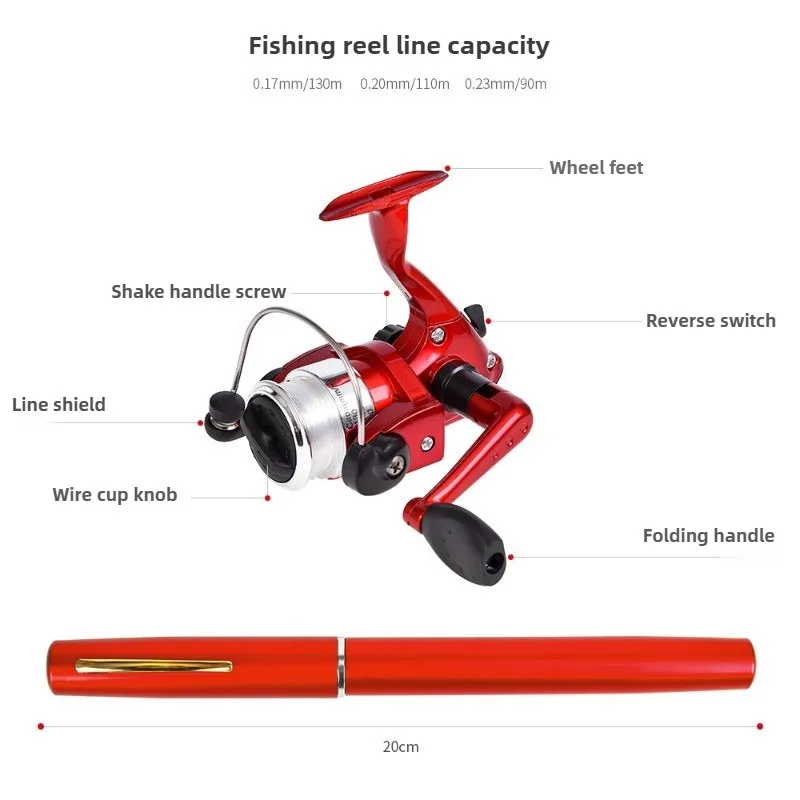 1 Set Telescopic Mini Portable - Penn Reel Fierce ulasan dan harga