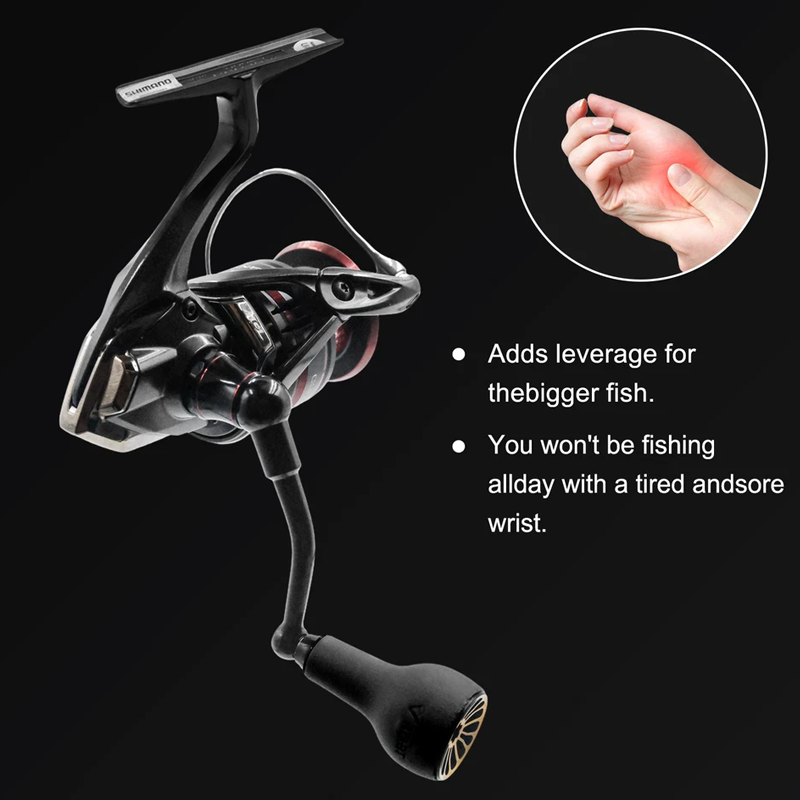 63mm Spinning Handle with TPE  - Daiwa Reel Fuego ulasan dan harga