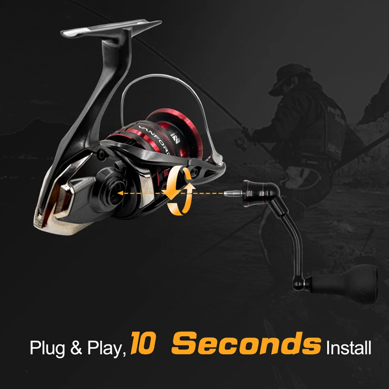 63mm Spinning Handle with TPE  - Daiwa Reel Fuego ulasan dan harga