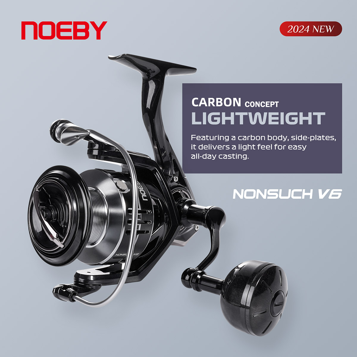 Noeby Carbon Spinning Fishing  - Daiwa Reel Bg ulasan dan harga