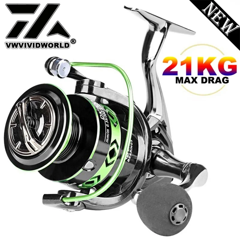 VWVIVIDWORLD,21KG Max Drag,Fis - Kastking Reel Zephyr ulasan dan harga