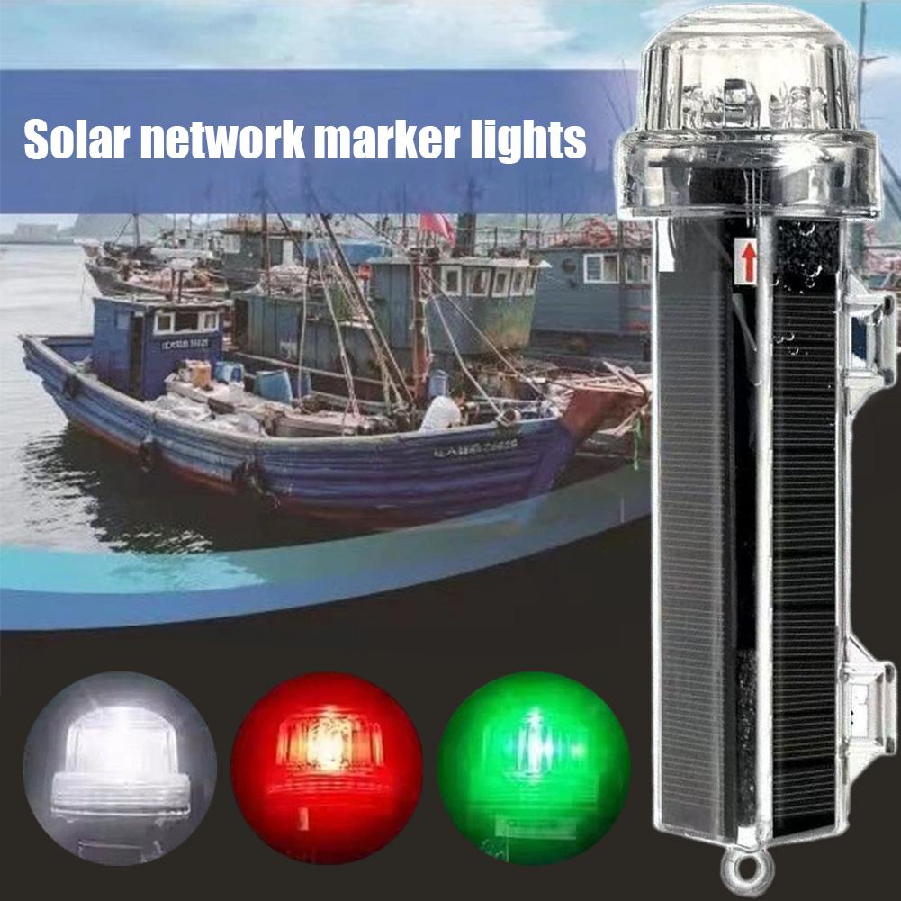 Solar Ocean Signal Light Navig - Fishing Boat Navigation Light ulasan dan harga