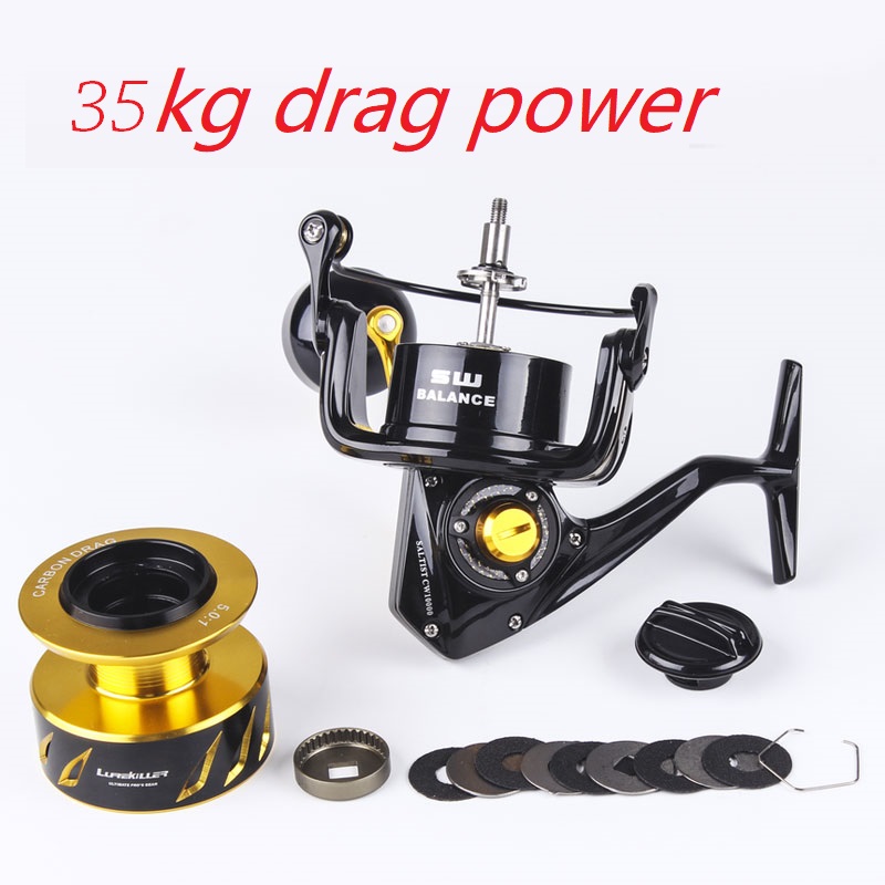 Lurekiller Full Metal Spinning - Abu Garcia Reel Max ulasan dan harga